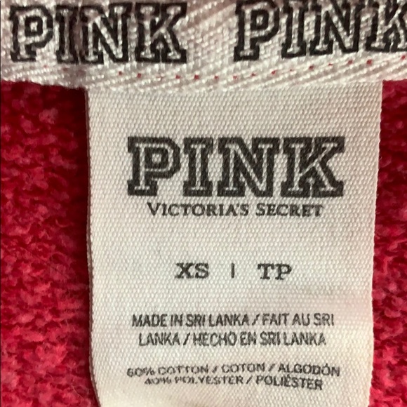 PINK 1/4 zip - Picture 3 of 3